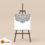 Spalvinimo drobė "Coloring mandala #4" Spalvinimo drobės | Colorbee.lt